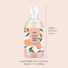 Peach Cleaning Fragrance Shower Gel 400ml