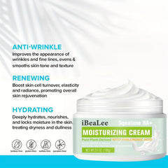 Hyaluronic Acid Night Cream 3.5oz Deep Hydration Dry Skin