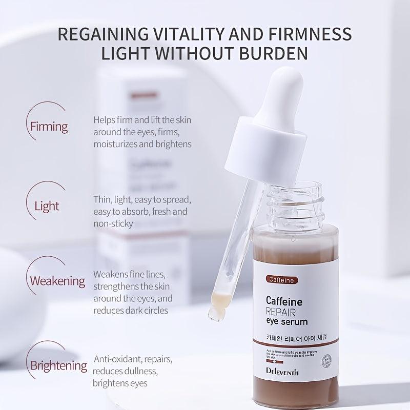 Caffeine Eye Serum with Hyaluronic Acid for Puffiness & Dark Circles 30ml