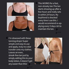 Fatazen Deep Chocolate Self Tanning Drops