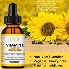 100% Natural Vitamin E Fragrance Body Massage Oil
