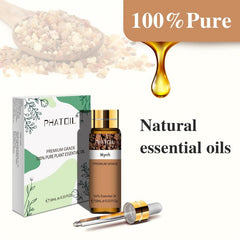 10ml Myrrh Essential Oil for Aromatherapy and Skin Care