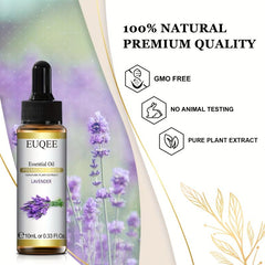 100% Natural Lavender Essential Oil 10ml - Relaxation & Sleep Aid
