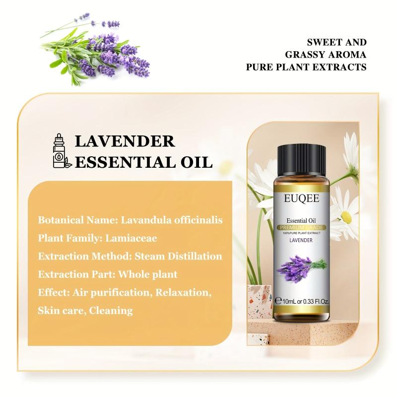 100% Natural Lavender Essential Oil 10ml - Relaxation & Sleep Aid