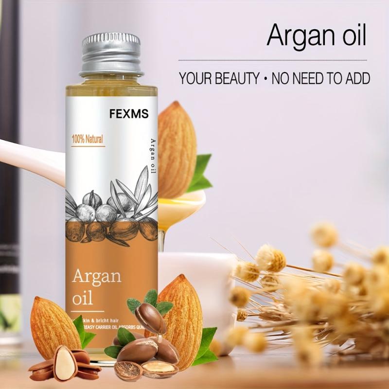 100% Natural Argan Oil for Soft Skin and Hair - 100ml
