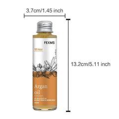100% Natural Argan Oil for Soft Skin and Hair - 100ml