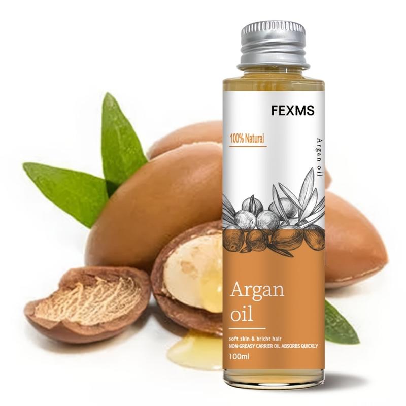 100% Natural Argan Oil for Soft Skin and Hair - 100ml