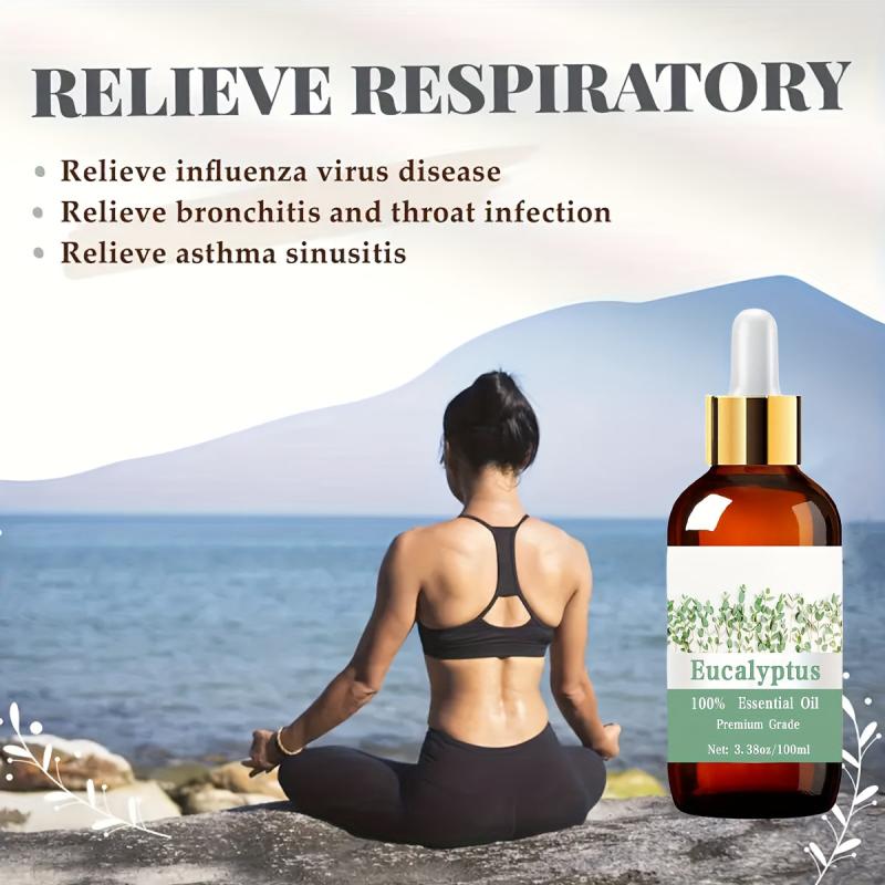 Eucalyptus Essential Oil 100% Pure & Natural - 38oz / 100ml