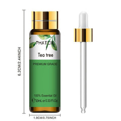 Tea Tree Essential Oil 10ml for Diffusers Skin Care Massage DIY