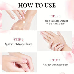 Rose Hand Cream Moisturizing and Hydrating Skin Repair