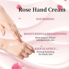 Rose Hand Cream Moisturizing and Hydrating Skin Repair