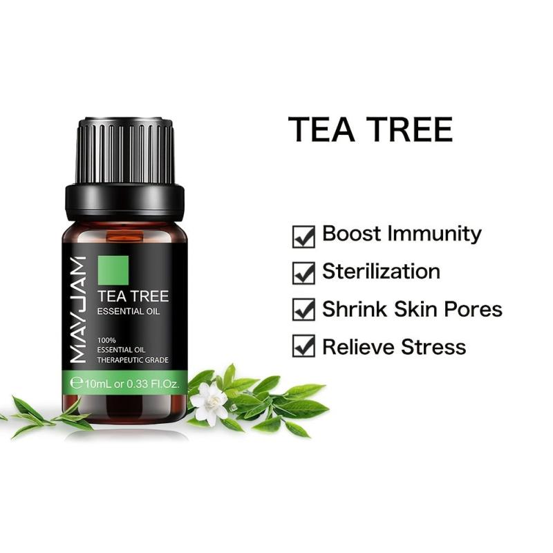 Tea Tree Essential Oil 10ml - 100% Pure Natural Aromatherapy