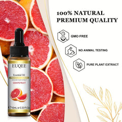 100% Pure Grapefruit Essential Oil 10ml - Aromatherapy Massage Bath Relaxation