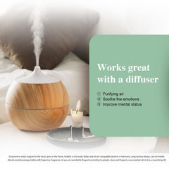 10ml Cedarwood Essential Oil for Aromatherapy Diffusers Humidifiers