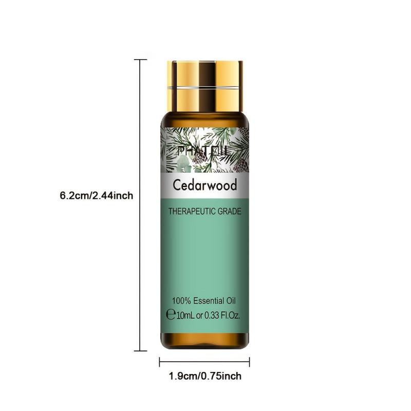 10ml Cedarwood Essential Oil for Aromatherapy Diffusers Humidifiers