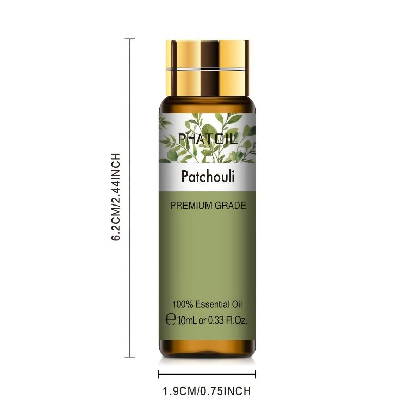 10ml Patchouli Essential Oil - Aromatherapy Diffusers, Skin Care