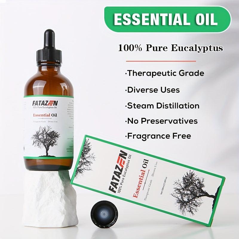 Eucalyptus Essential Oil 18oz - 100% Pure & Natural for Hair & Skin Care