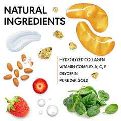 Under Eye Patches 12 Pairs Amino Acid & Collagen Under Eye Mask