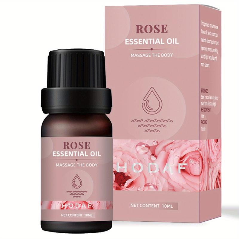 Rose Essential Oil 10ml Aromatherapy Massage Nourishes Skin Soothes Body