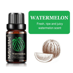 Watermelon Fragrance Essential Oil 10ml 0.33fl Oz for Diffusers Humidifier