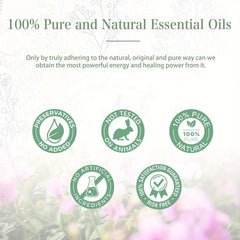 100ml Geranium Essential Oil for Diffusers Humidifier Aromatherapy Massage Bath