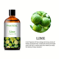 100ml Lime Fragrance Essential Oil for Diffusers & Humidifiers