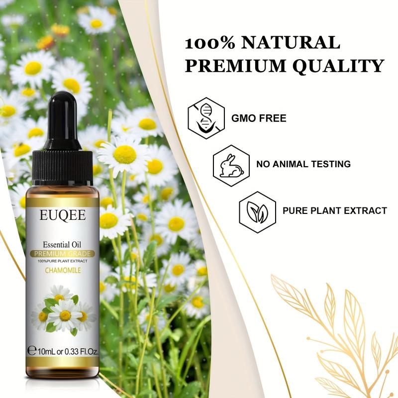 100% Pure Chamomile Essential Oil 10ml - Aromatherapy Massage Bath Relaxation