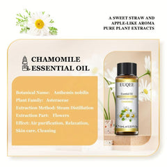 100% Pure Chamomile Essential Oil 10ml - Aromatherapy Massage Bath Relaxation