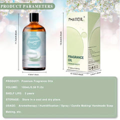 100ml Body Powder Fragrance Essential Perfume for Diffusers