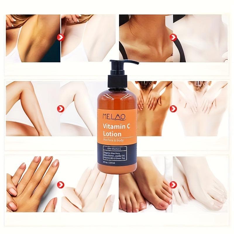 8oz VC Body Lotion for Autumn & Winter, Niacinamide & Fruit Acid
