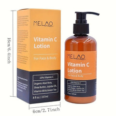 8oz VC Body Lotion for Autumn & Winter, Niacinamide & Fruit Acid