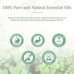 Peppermint Essential Oil 100ml - 100% Pure Natural Aromatherapy