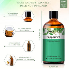 Peppermint Essential Oil 100ml - 100% Pure Natural Aromatherapy