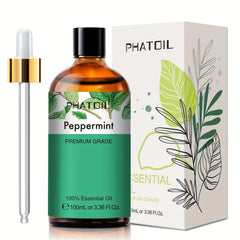 Peppermint Essential Oil 100ml - 100% Pure Natural Aromatherapy
