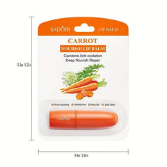 Carrot Lipstick 3 5g Vitamin C Moisturizing Lipstick