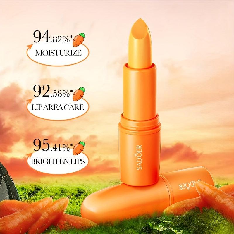 Carrot Lipstick 3 5g Vitamin C Moisturizing Lipstick