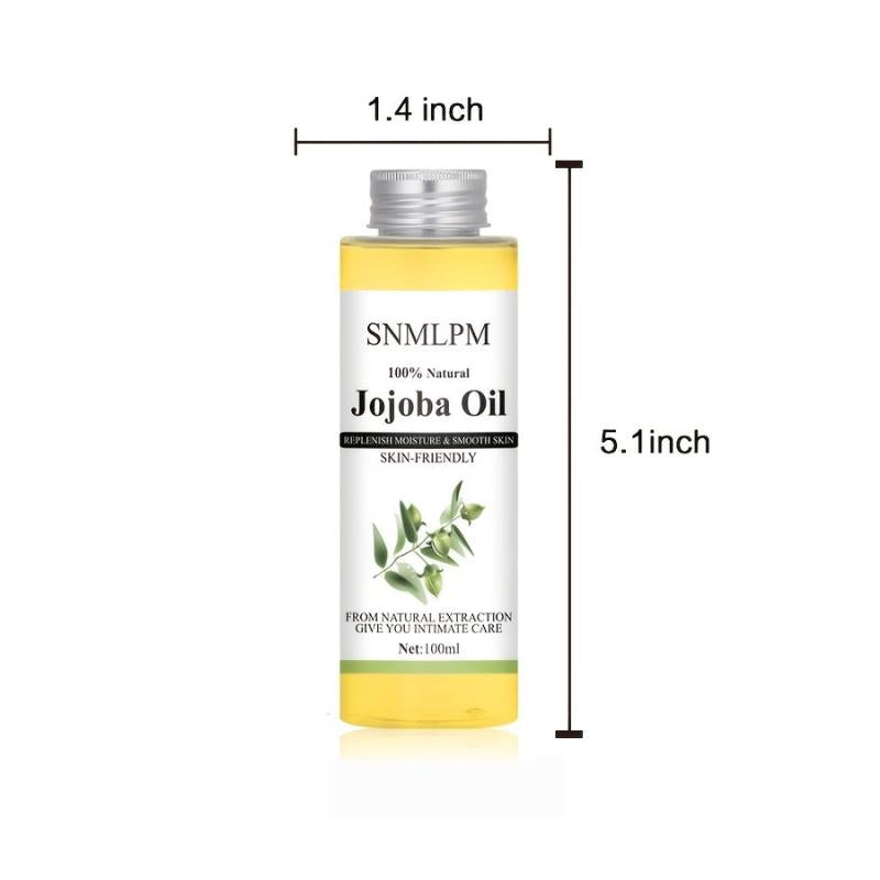 Organic Jojoba Essential 100% Pure & Natural Jojoba Moisturizer for Face & Body
