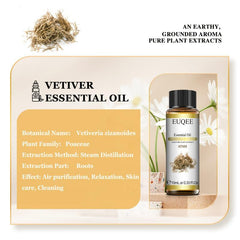 100% Pure Vetiver Essential Oil 10ml
