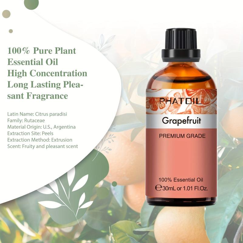 30ml Grapefruit Essential Oil for Aromatherapy Diffusers Humidifiers Skin Care