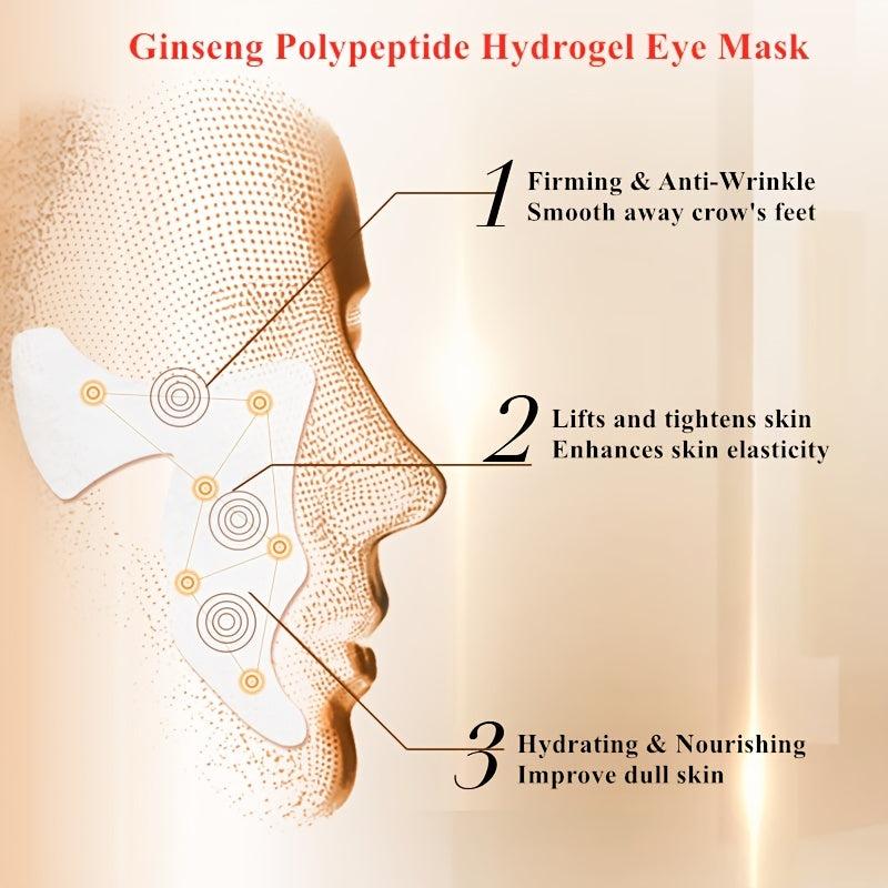 Ginseng Polypeptide Eye Mask - Firm, Brighten, Reduce Dark Circles