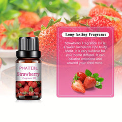 10ml Strawberry Fruit Essential Oil for Diffusers Humidifier Aromatherapy