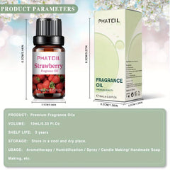 10ml Strawberry Fruit Essential Oil for Diffusers Humidifier Aromatherapy
