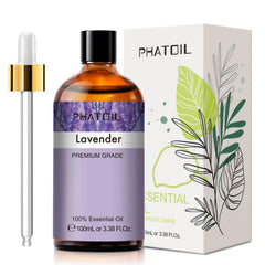 Lavender Essential Oil 100ml 3.38 Fl Oz for Diffusers Humidifier
