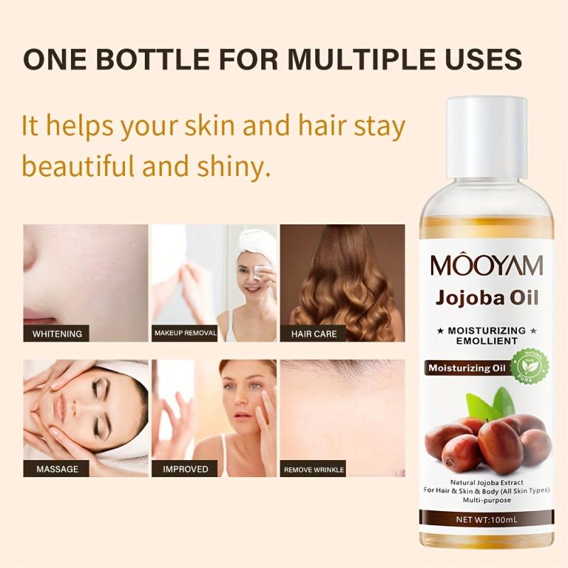 Organic Jojoba Massage Essential Oil 100ml