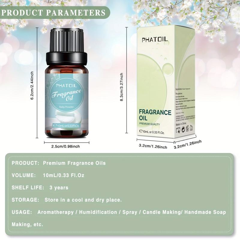 10ml Baby Powder Essential Perfume Diffuser Humidifier