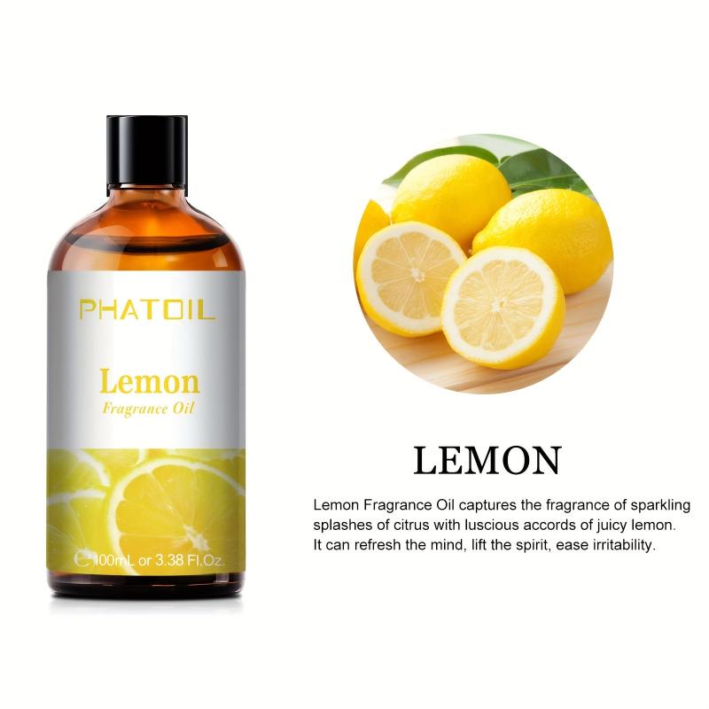 100ml Lemon Essential Oil for Diffusers Home Aromatherapy