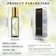 10ml Green Tea Essential Perfume For Diffusers & Humidifiers