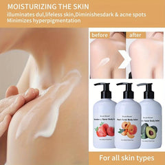 320ml Fruit Fragrance Body Lotion, Moisturizes Skin, Long-lasting Freshness