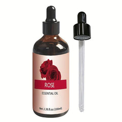 100ml Rose Aromatherapy Essential Oil with Glass Dropper