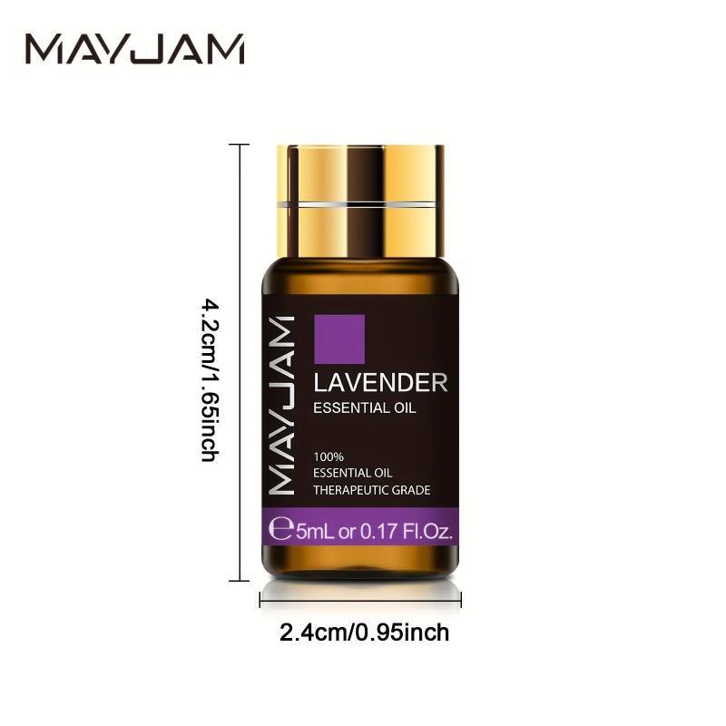 35pcs 5ml Essential Oil Gift Set for Diffusers Massage DIY Soap Candle Making